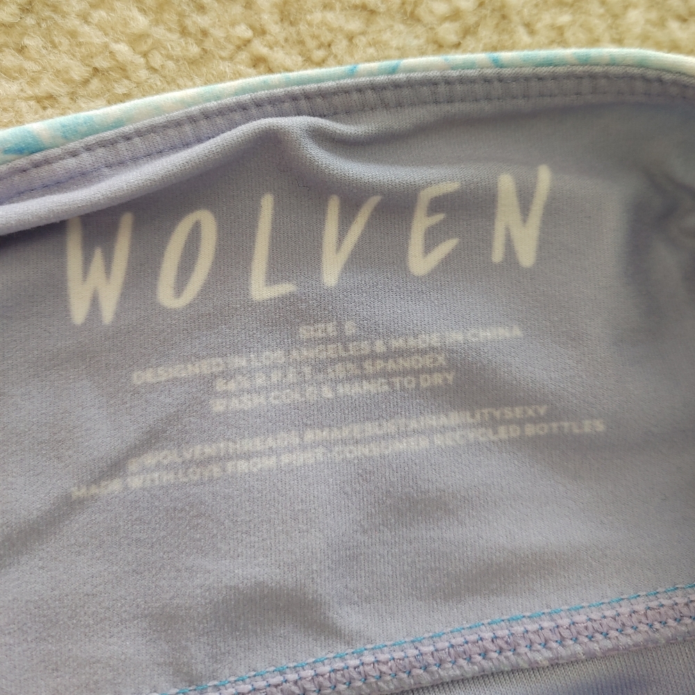 Wolven Jasmine Crossover High-Waisted Short - Small - Picture 8 of 8
